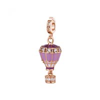 Charm Rosato Mujer VIAGGI DI VITA in Plata Zirconia RZ217 - RZ217